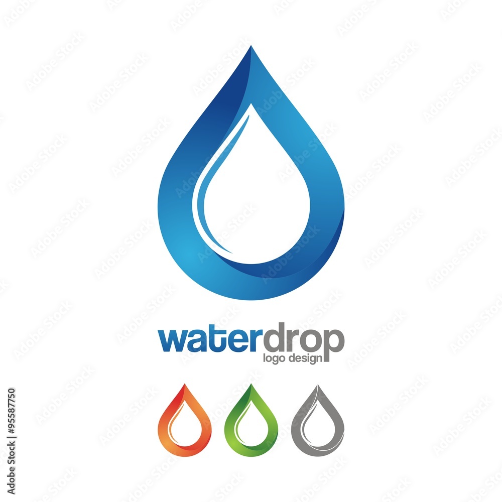 Water Drop Logo Design. Drop of water vector logo design template. Clean water, filtration. Water Drop Logo Design. Drop of water vector logo design template. Clean water, filtration.