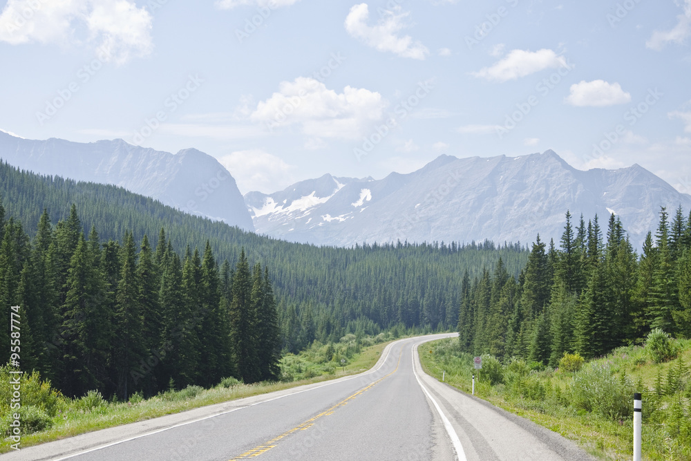 Highway 40, Kananaskis Country, Alberta, Canada