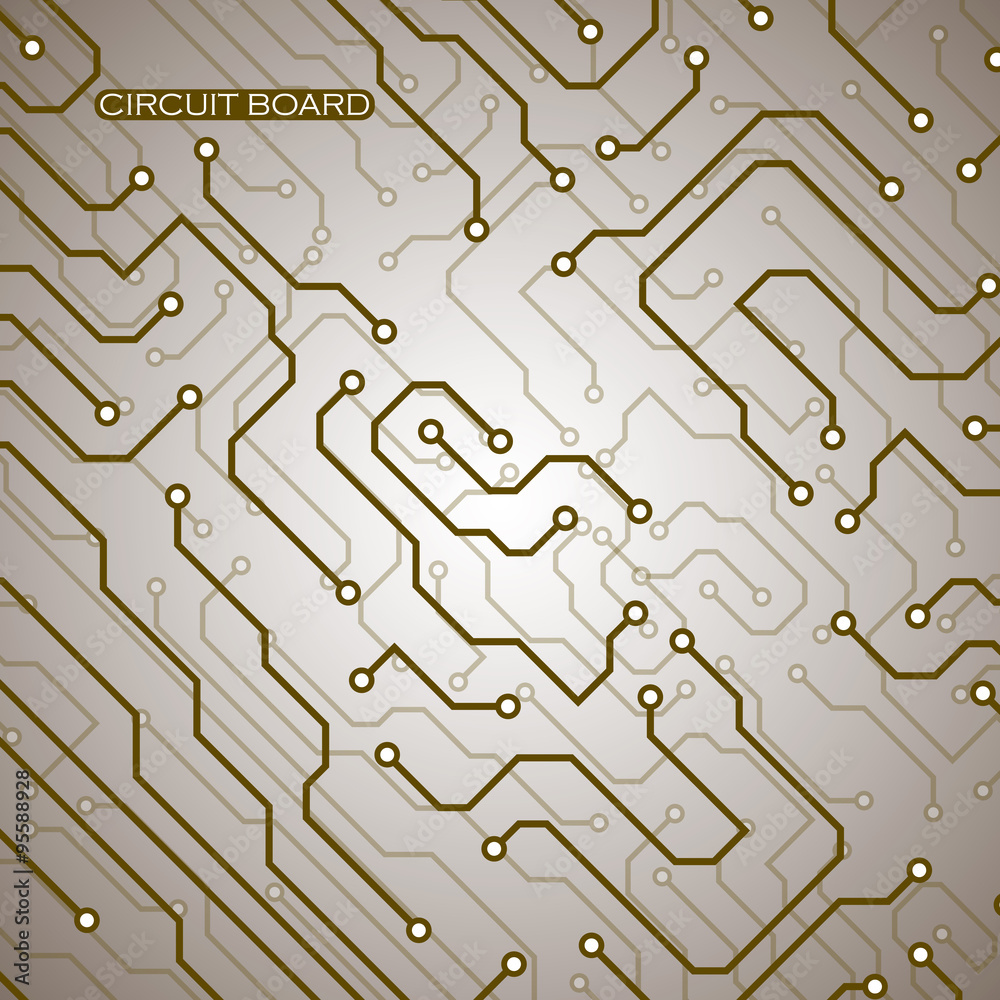 Circuit board. Vector illustration. Eps 10 Circuit board. Vector illustration. Eps 10