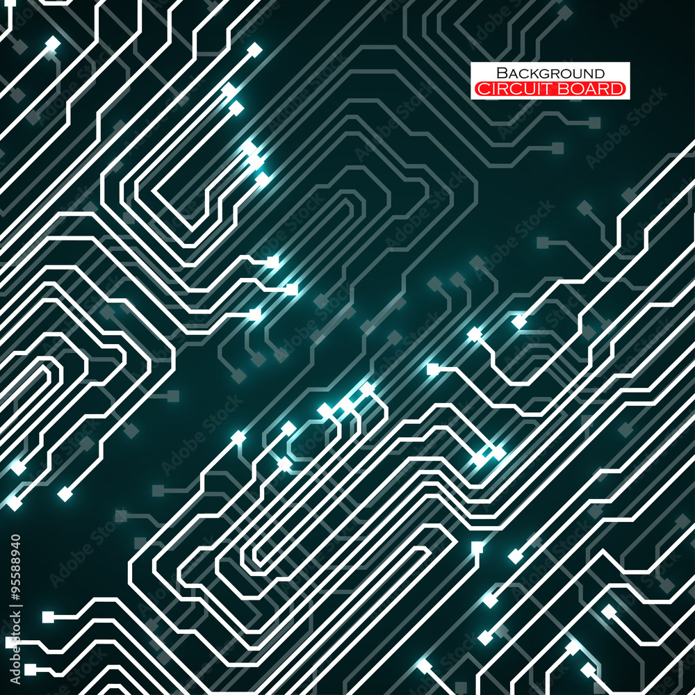 Circuit board. Vector illustration. Eps 10 Circuit board. Vector illustration. Eps 10