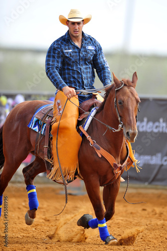 The rider on horseback 