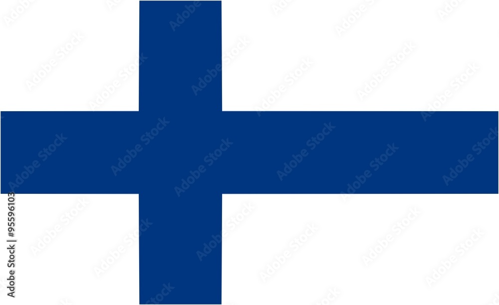 Obraz premium Finland flag