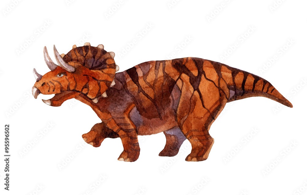 Fototapeta premium Dinosaur triceratops