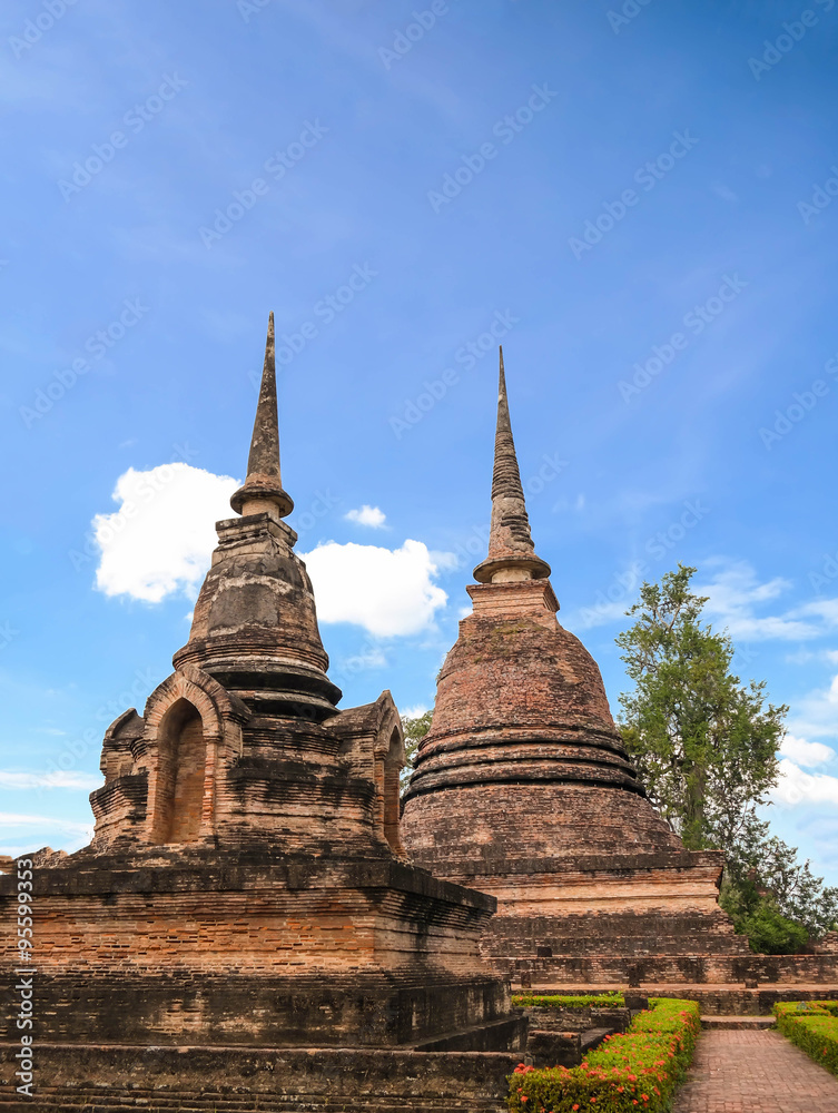 ancient temple, Sukhothai Historical Park