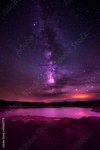 Milky Way Lake Powell Utah