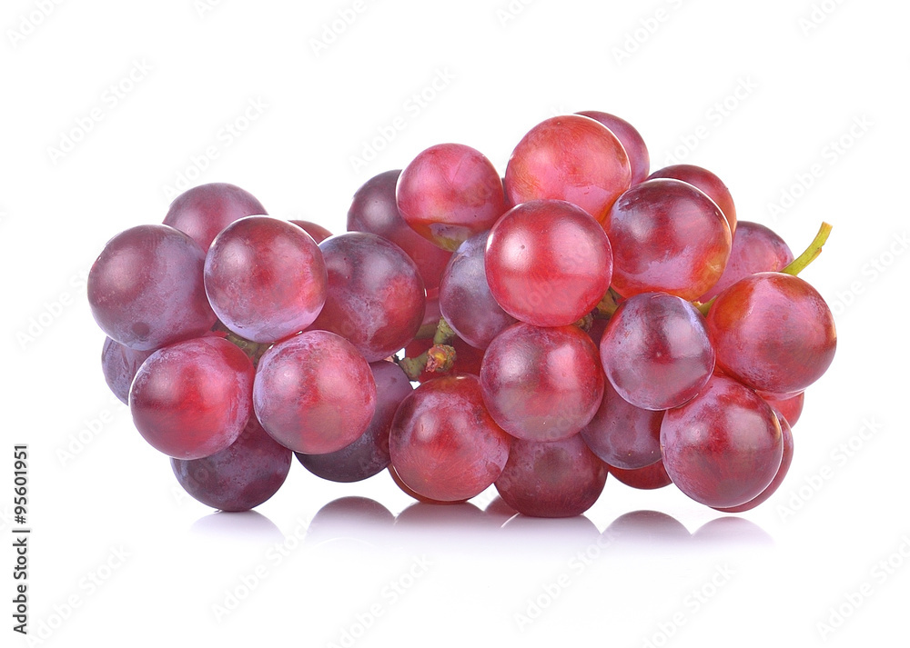 a bunch of grapes on a white background a bunch of grapes on a white background