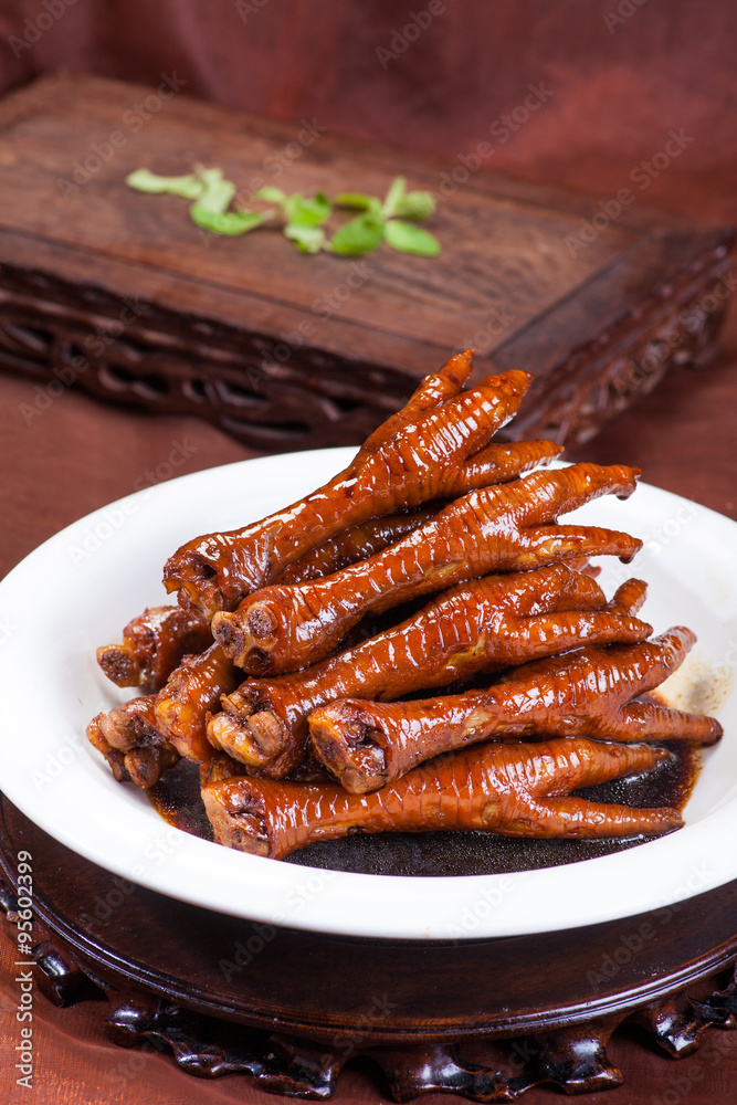 Chinese food, chicken feet