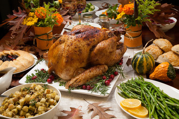 Rustic Thankgiving Dinner