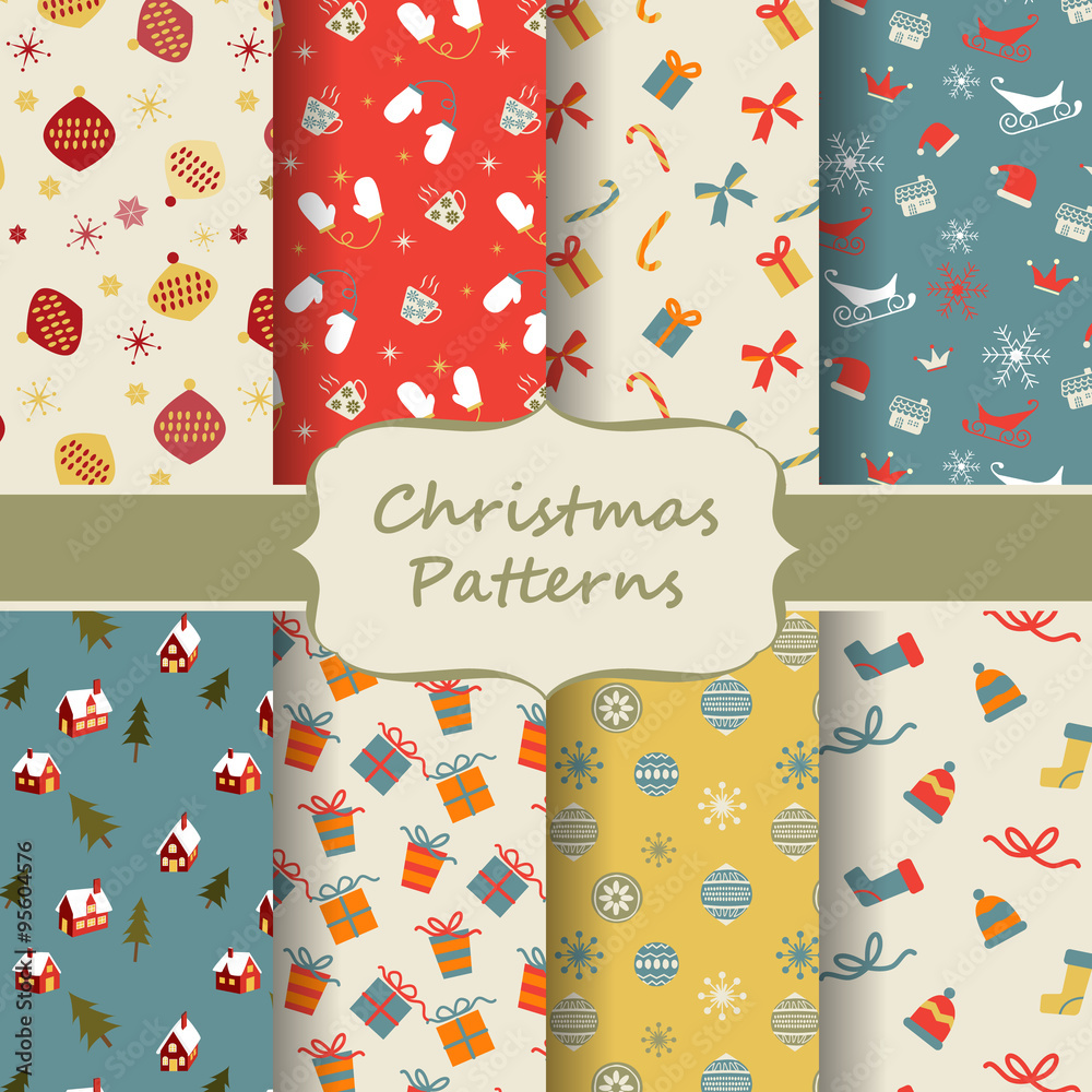 christmas seamless pattern