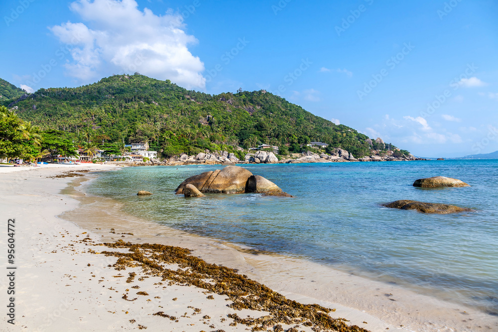Crystal Bay on the island of Koh Samui in Thailand Crystal Bay on the island of Koh Samui in Thailand