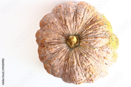 pumpkin ugly rot isolated on white background