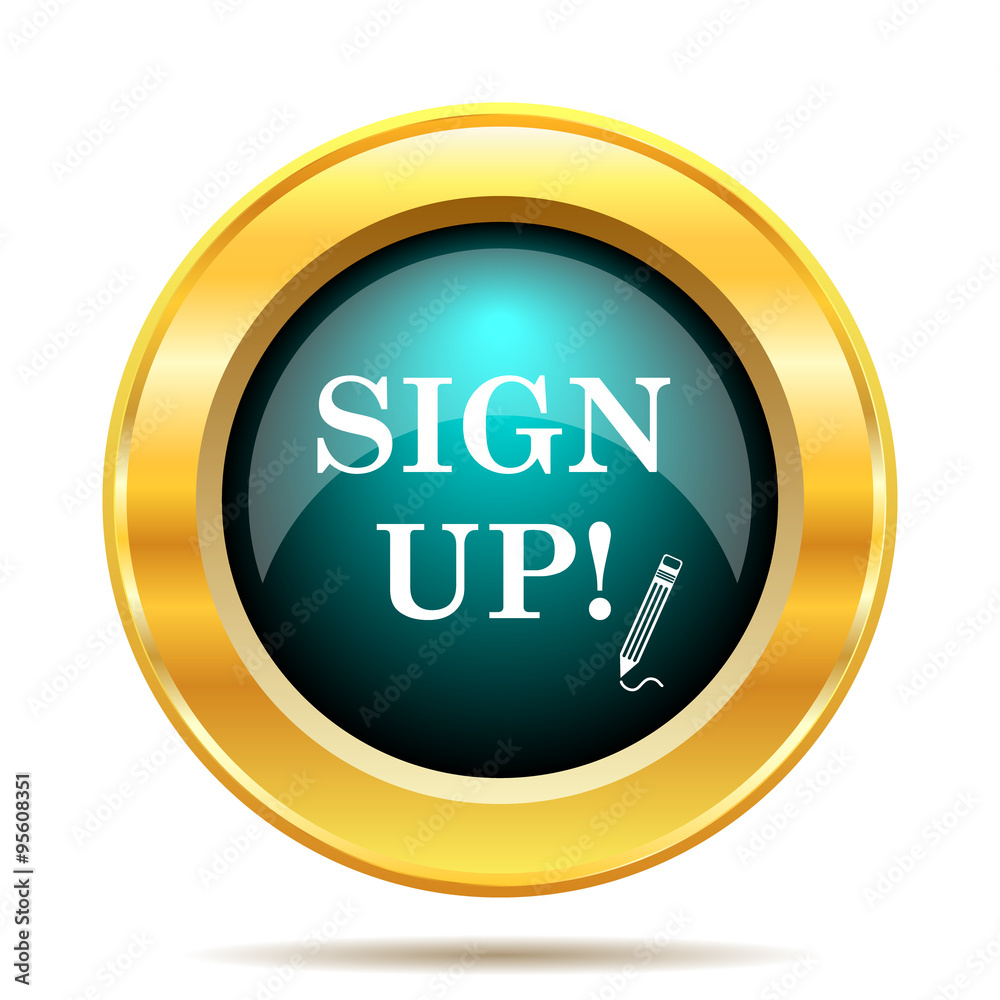 Sign up icon