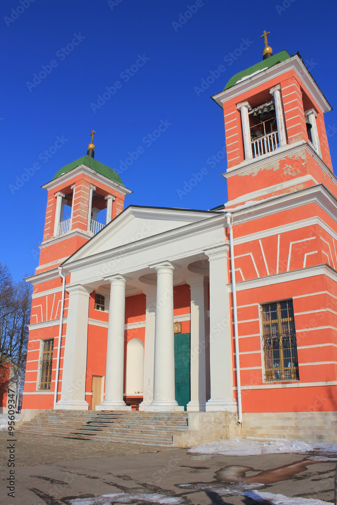 Казанский храм в селе Красное Рязанской области