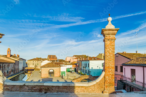 Trepponti bridge in Comacchio, the little Venice photo