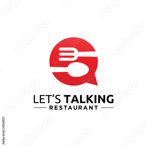 Lets Talking Restaurant logo icon 
