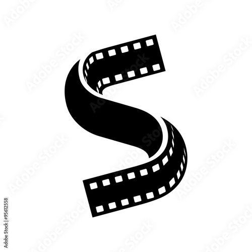 S Letter Film Roll