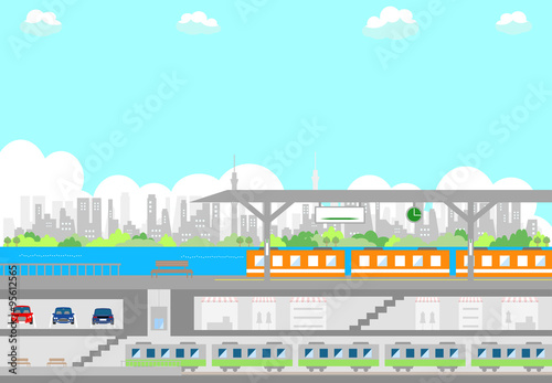 都心の駅