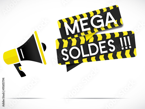 mégaphone : méga soldes
