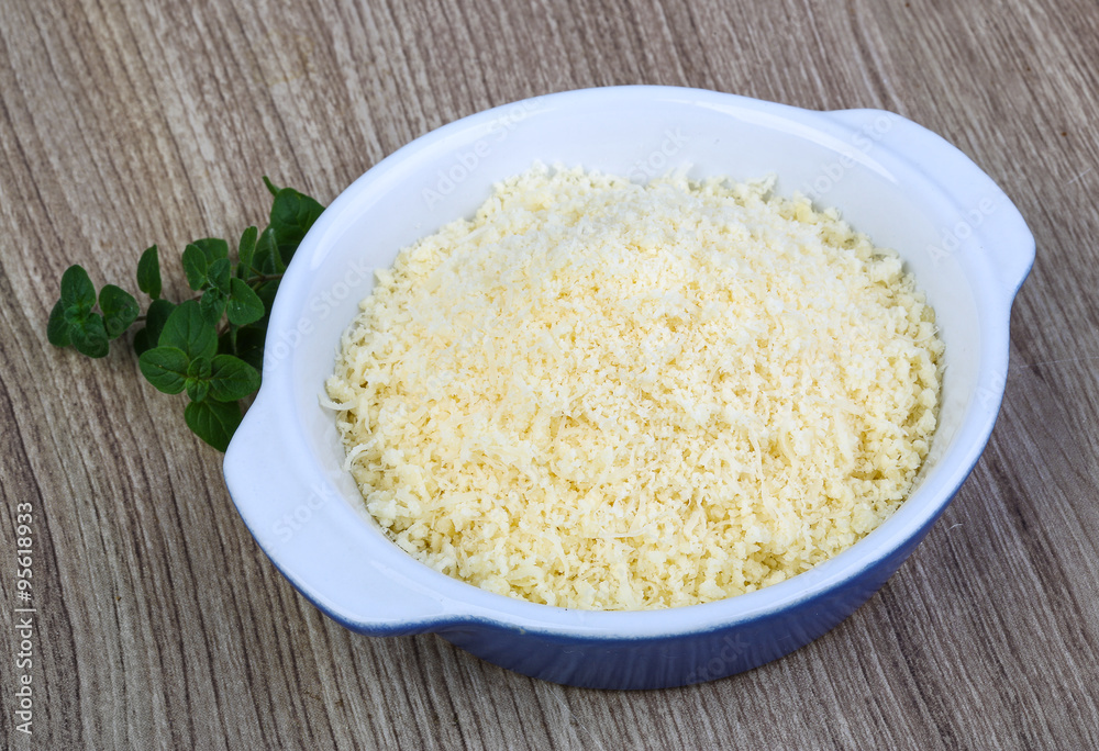 Shredded parmesan Shredded parmesan