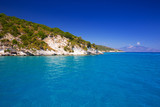 Idyllic coastline of Zakynthos island, Greece