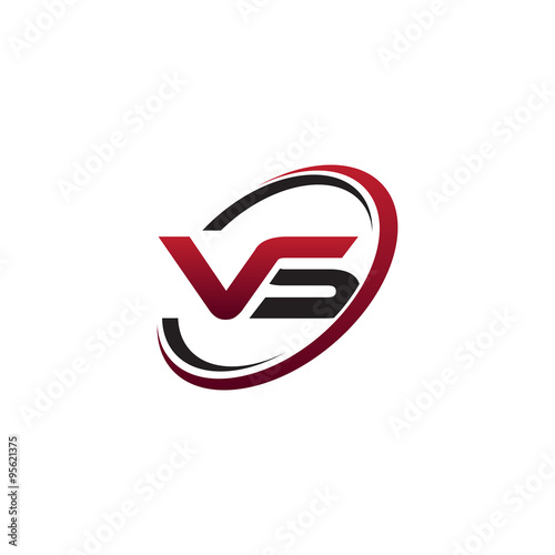Modern Initial Logo Circle VS