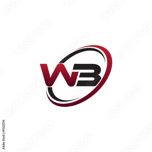 Modern Initial Logo Circle WZ