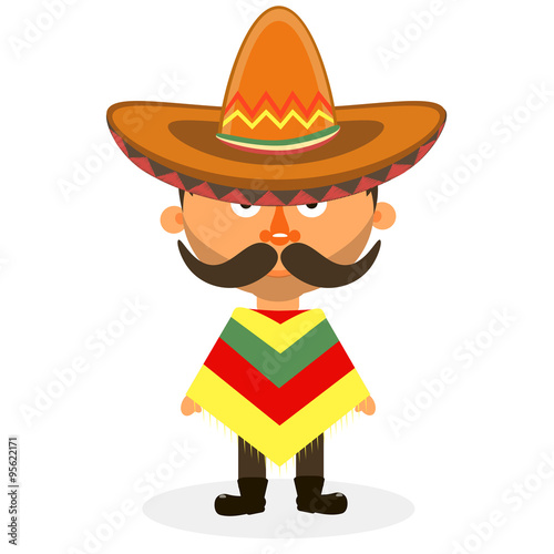  Mexican in a sombrero