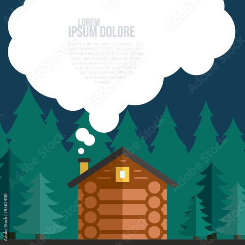 Wooden House Building