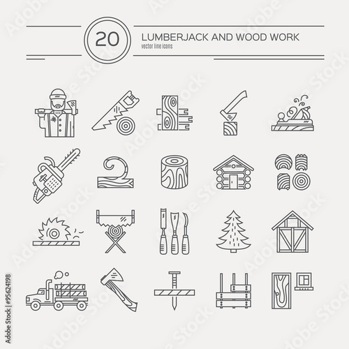 Timber Industry Icons