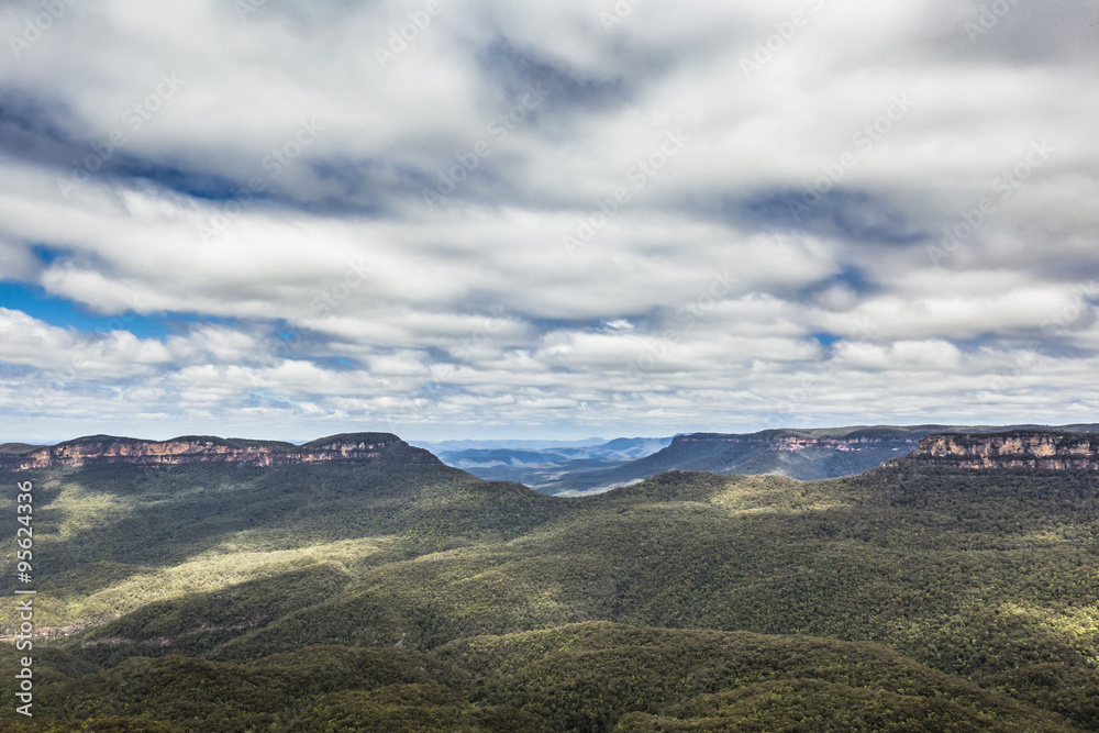 Blue Mountains in Australia