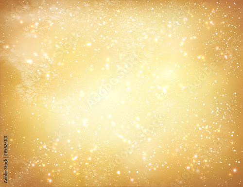 Gold Christmas grunge background.