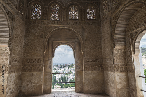 The Alhambra in Granada, Spain