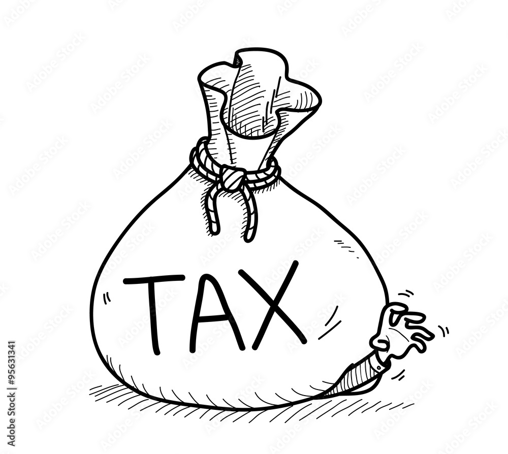 540 Drawing Of The Income Tax Illustrations RoyaltyFree Vector Graphics   Clip Art  iStock