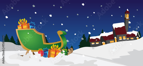 xmas scene