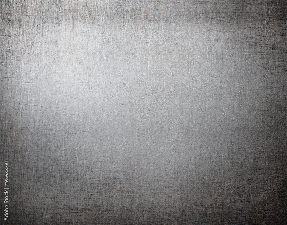 metal background or texture with scratches - obrazy, fototapety, plakaty 
