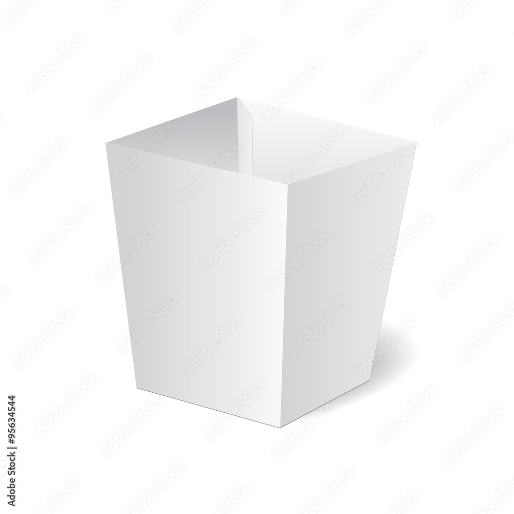 cardboard package isolated box on the white background. mock up cardboard package isolated box on the white background. mock up