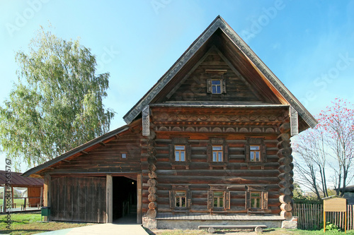 Peasant ancient house in Suzdal. Russia
