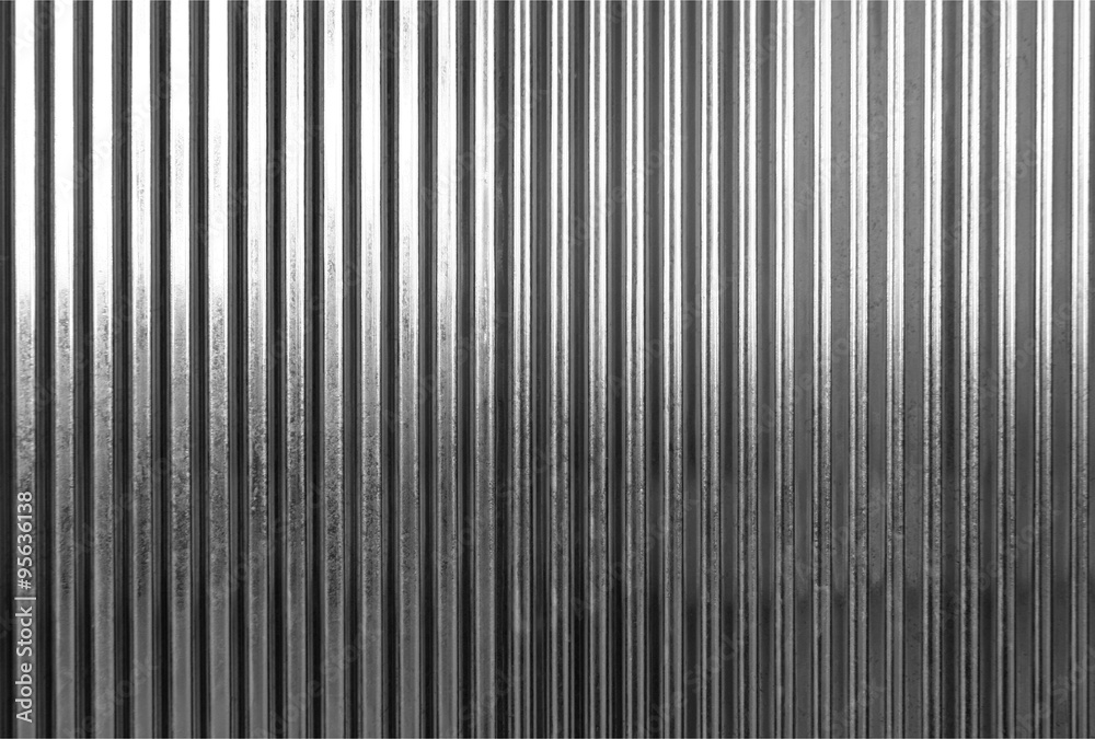 Obraz premium Corrugated metal texture surface or galvanize steel background