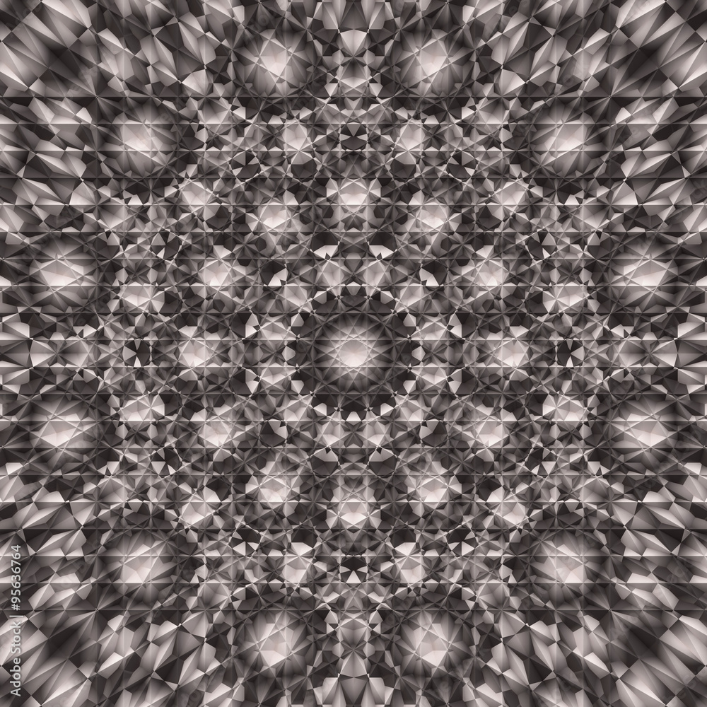 White and brown abstract mandala - square background White and brown abstract mandala - square background