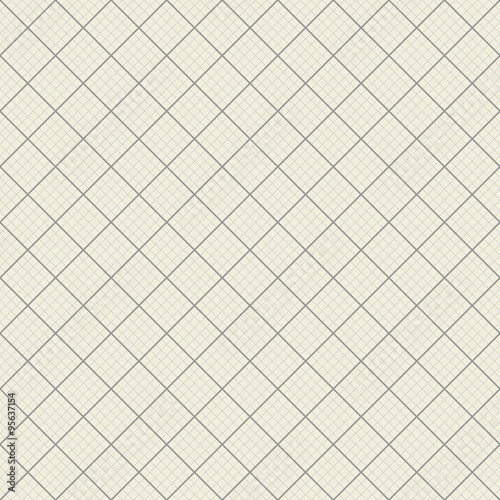 Vector seamless pattern. Modern stylish texture.Graph paper background