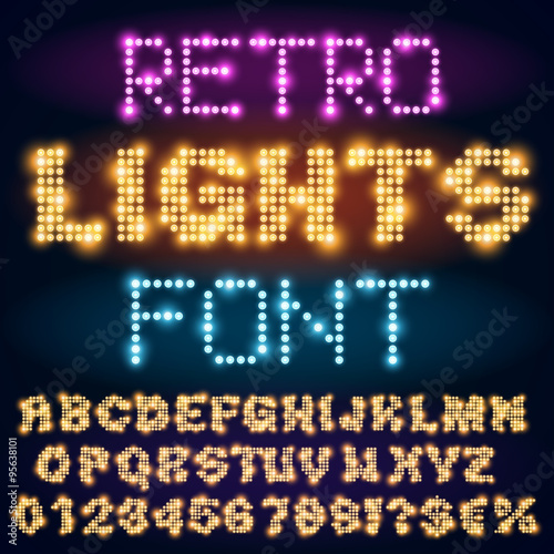 Light font set