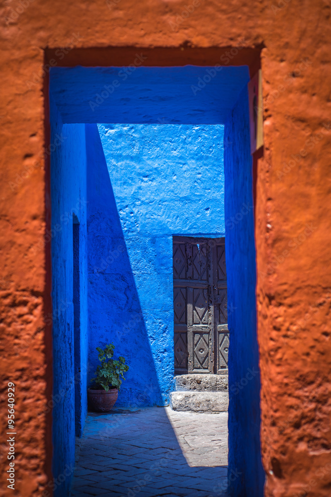 Fototapeta premium Santa Catalina Monastery, Arequipa, Peru