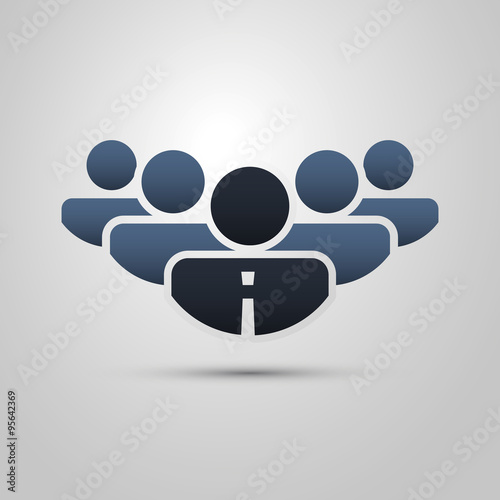 The Real Leader - Business Men Icons