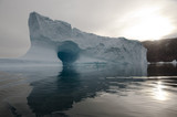 Pierced Iceberg - Scoresby Sound - Greenland