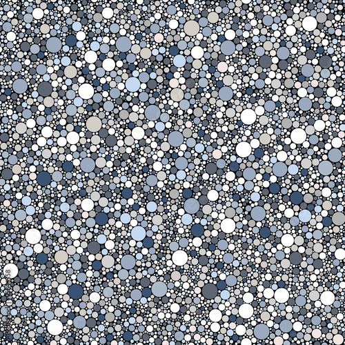 vector abstract seamless pattern small circles background