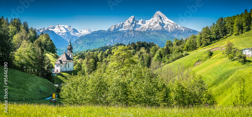 Obraz na płótnie Nationalpark Berchtesgadener Land, Bavaria, Germany w salonie