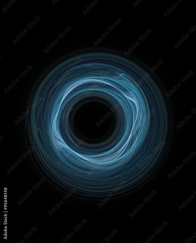 blue circle fractal blue circle fractal