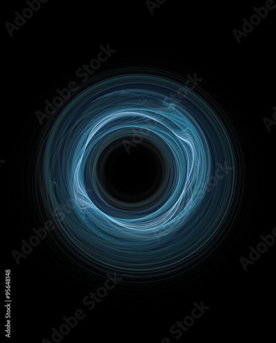 blue circle fractal