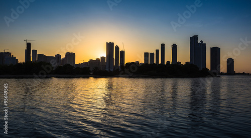 Skyscrapers in Sharjah city.UAE. © Oleg Zhukov