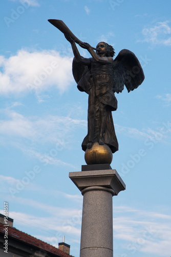 Angel of Uzupis in Vilnius photo